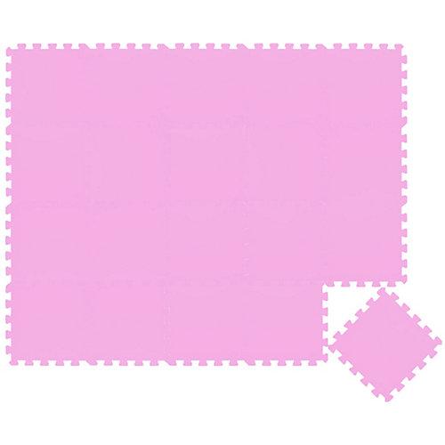 Puzzlematte Uni Pink 20 Teile pink