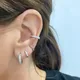 Aide – boucles d'oreilles en cristal plaqué or 18K pour femmes bijoux de Cartilage 9mm arc-en-ciel