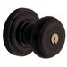 Baldwin Colonial Style Keyed Entry Door Knob Set with Classic Rosette