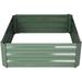 Galvanized Raised Garden Bed, Metal Anti-Rust Outdoor Raised Garden Planter Box Kit - 32" x 32" x 12"