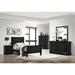 Picket House Furnishings Ellington Twin Panel 5PC Bedroom Set in Black