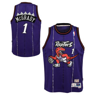 Toronto Raptors Tracy McGrady Hardwood Classics Road Swingman-Trikot – Jugendliche Image