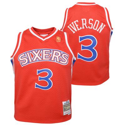 Philadelphia 76ers Road Hardwood Classics Trikot 1996-1997 - Allen Iverson - Jugendliche Image