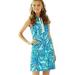 Lilly Pulitzer Dresses | Euc Lilly Pulitzer Keep It Currant Paisley Blue Penelope Shift Dress | Color: Blue/Green | Size: 2
