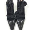 Gucci Shoes | Gucci Leather Strappy Pumps | Color: Black | Size: 9