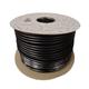 Primes DIY 3 Core Round Black Flex Flexible Cable, stranded electrical copper wire, Insulated Flexible PVC Wire, Stranded Wire High Temperature Resistance, 3182Y BASEC Approved 1.5mm(40 Meter)