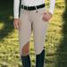 Romfh Sarafina Classic Knee Patch Breech - 34L - Classic White Sand - Smartpak