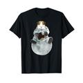 Guinea pig Astronaut Sitting moon Space Suit Guinea pig T-Shirt