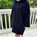 Zara Dresses | New Cute Zara Dress With Pockets And Hood | Color: Black | Size: S