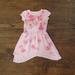 Disney Dresses | Disney Jumping Beans Girls Size 4 Pink Dream Dress With Flowers | Color: Gold/Pink | Size: 4g