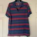 Nike Shirts | Nike Dri-Fit Tennis Polo Shirt Xl Men Man Sports Stripes Red Blue Better World | Color: Blue/Red | Size: Xl