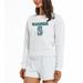 Women's Concepts Sport Cream Seattle Mariners Crossfield Long Sleeve Top & Shorts Set