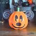Disney Kitchen | Disney Mickey Mouse Pumpkin Cookie Jar | Color: Black/Orange | Size: Os