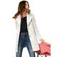 Street One Women's 201636 Wool Blend Coat, Club Grey Melange, 36