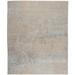 White 96 x 60 x 0.5 in Area Rug - Capel Rugs Vanida Hand-Knotted Wool & Viscose Neutral Area Rug Viscose/Wool | 96 H x 60 W x 0.5 D in | Wayfair