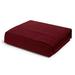 Eider & Ivory™ Evangelista Percale Sheet Set Microfiber/Polyester in Red | King | Wayfair FEBDB0F11A4446E682B2BC47B5B22C2C