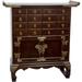 Bungalow Rose Dianalee 16 Drawer Apothecary Accent Chest Wood in Brown/Red | 26.25 H x 24.75 W x 9 D in | Wayfair 979A7BFC5B2F46A79BB2B9888153C0E4