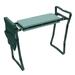 Arlmont & Co. Portable Outdoor Folding Stool Metal in Gray/Green | 19.31 H x 10.64 W x 23.64 D in | Wayfair 2409613246F6457CA3DCD209DA3995D7