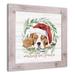 The Holiday Aisle® Santa Dog Framed Print Plastic/Acrylic | 16 H x 16 W x 0.75 D in | Wayfair F75A33A6219146D9BDEC5A4A3AAFBEB3