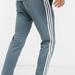 Adidas Pants & Jumpsuits | Adidas Three Stripes Blue Track Pants Women’s Us Size Medium | Color: Blue/White | Size: M