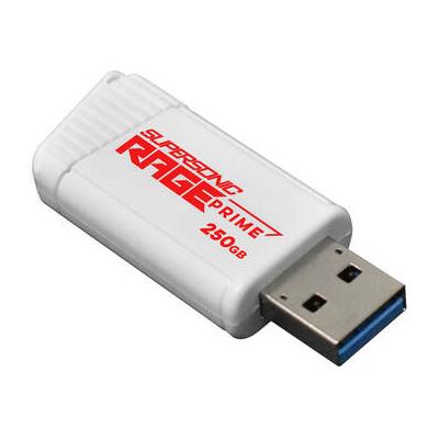 Patriot 250GB Supersonic Rage Prime USB 3.2 Gen 2 Type-A Flash Drive PEF250GRPMW32U