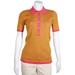 Burberry Tops | Burberry Cashmere Ribbed Top | Color: Orange/Pink | Size: Xxs
