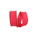 Reliant Ribbon Ribbon, Polyester in Red | 1.91 H x 360 W in | Wayfair 92975W-065-09F