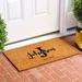 Stogner Non-Slip Indoor & Outdoor Doormat Coir in White Laurel Foundry Modern Farmhouse® | 24" W x 36" L | Wayfair 0D5405E8BF884C4DBA2426F52C1E9F1E