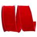 The Holiday Aisle® Solid Ribbon Fabric in Red | 2.5 H x 360 W x 2.5 D in | Wayfair 378802B50C7F493EAD3D59AC8527C093
