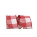 The Holiday Aisle® Ribbon in Red/White | 2.75 H x 360 W x 4 D in | Wayfair 4805EECB0BEB4A02BBB484425B97D95A