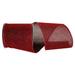 The Holiday Aisle® Solid Ribbon Fabric in Red | 4 H x 360 W x 4 D in | Wayfair 95FA55EFFEBC44D7BBA47A2E781426AD