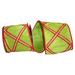 The Holiday Aisle® Plaid Ribbon Fabric in Green/Red | 4 H x 6 W x 6 D in | Wayfair B82B765F7DF74D2A97A6B2F641BB326F