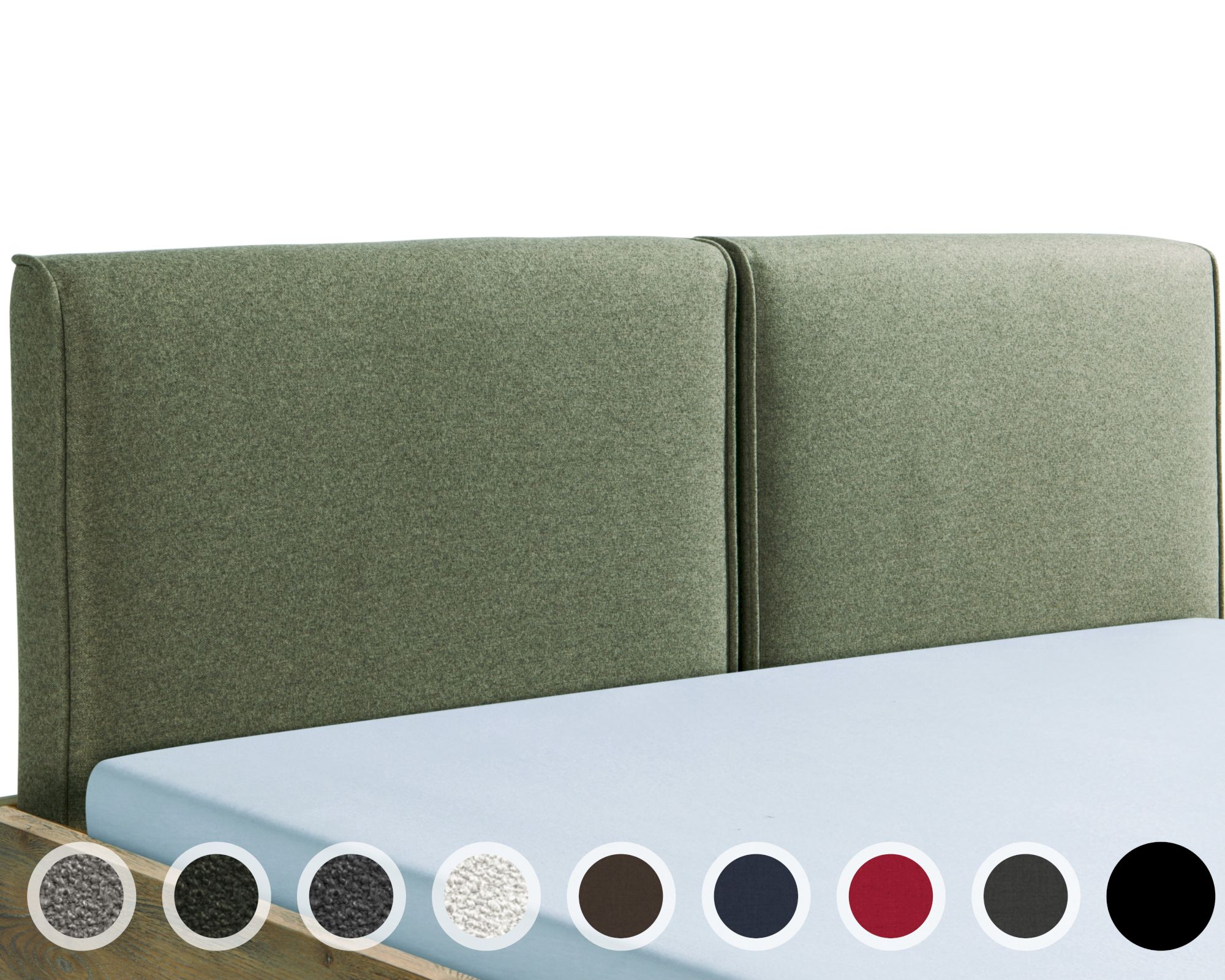 Hasena Kopfteil Cemoa 90 cm / PK3 Alpina 393 Navy Image