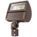 Morris 71356B - 100 watt 120/277 volt 5000K Daylight Bronze Dimmable Slipfitter Mount LED Flood Light
