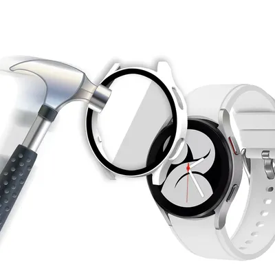 Pour Samsung Galaxy Watch 4 40mm 44mm accessoires Protecteur D'écran de PC Anti-rayures Pare-chocs
