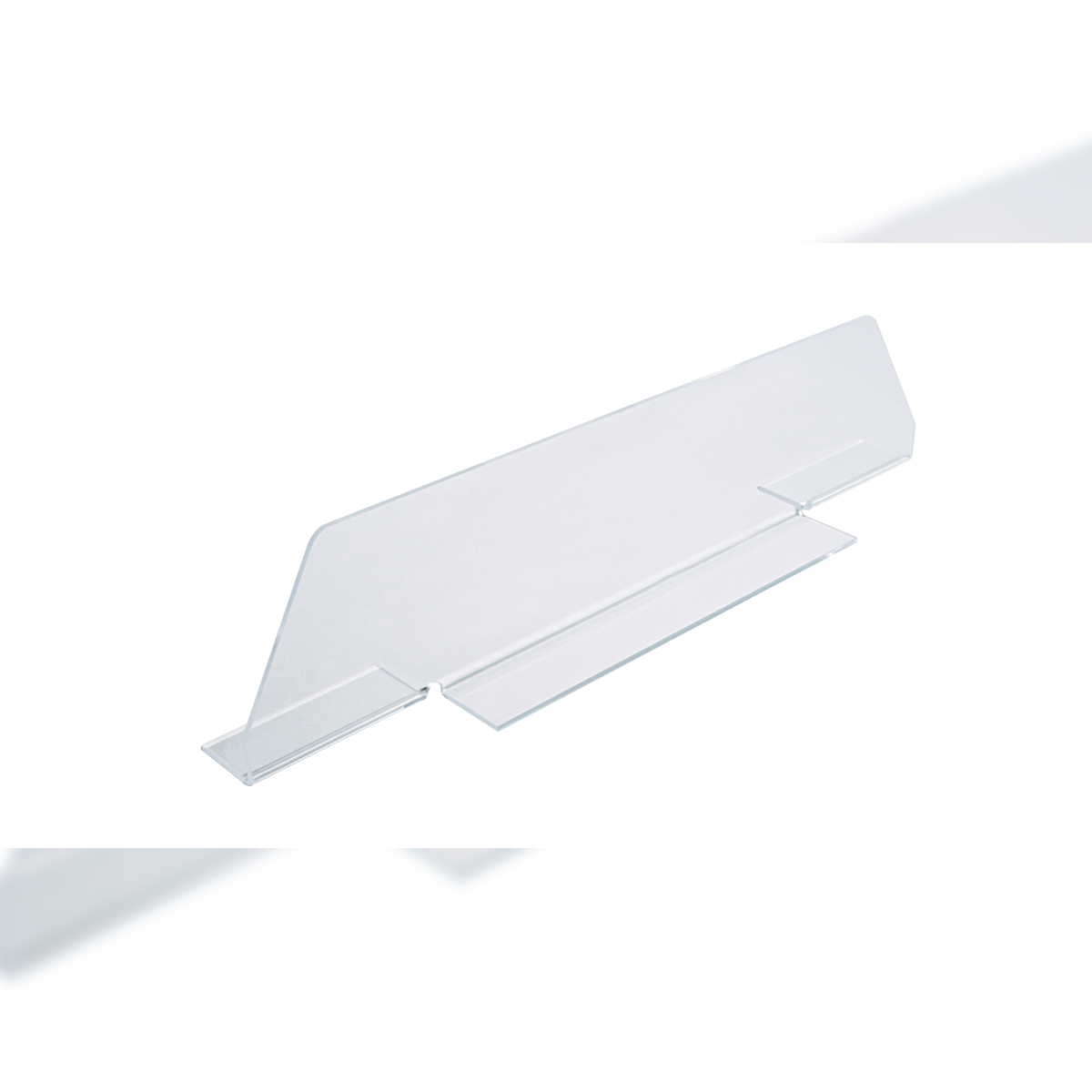 Schneider - Thekenabtrennung aus Acryl PMMA, Breite: 700 mm, Höhe: 170 mm, transparent Image