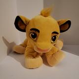 Disney Toys | Disney The Lion King "Simba" Very Soft Plush Stuffed Animal Toy | Color: Yellow | Size: Osbb