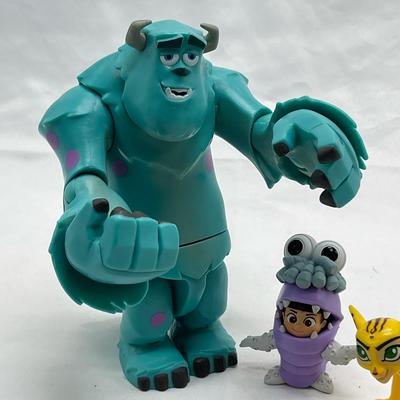 Disney Toys | Disney/Pixar Action Figures Lot | Color: Blue | Size: 5”