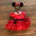 Disney Costumes | Minnie Mouse Toddler Costume | Color: Red | Size: 12-18 M