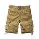 Matchstick Men's Twill Cargo Shorts#S3612 (S3612 Classic Khaki,4XL/40)