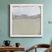 Orren Ellis Silver Ribbon Horizon II-Premium Framed Canvas - Ready To Hang Canvas, Solid Wood in Black/Blue/Gray | 17 H x 17 W x 1.5 D in | Wayfair