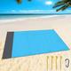 Arlmont & Co. Beach Picnic Blanket Cotton Canvas in Blue | 83 H x 79 W x 0.5 D in | Wayfair 12573D5323504563BD051D668B281A28