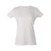 Tultex 0213TC Women's Fine Jersey Top in White size XL | Cotton 213