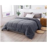 KASENTEX Warm Plush Comforter, Ultra Soft Cozy Reversible Sherpa Machine Washable Bedding