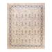 Overton Hand Knotted Wool Vintage Inspired Traditional Mogul Beige Area Rug - 8' 2" x 9' 10"