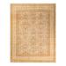 Overton Hand Knotted Wool Vintage Inspired Traditional Mogul Beige Area Rug - 9' 2" x 12' 3"