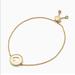 Kate Spade Jewelry | Kate Spade Creammulti Slider Bracelet From Signature Spade Collection | Color: Cream/Gold | Size: Os