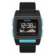 Nixon Herren Digital Quarz Uhr mit Silikon Armband A1307-602-00