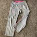 Under Armour Bottoms | Girl’s Under Armour Sweatpants | Color: Gray/Pink | Size: Lg