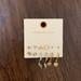 American Eagle Outfitters Jewelry | American Eagle Sun Moon Earring Set Of 6 | Color: Gold/Silver | Size: Os